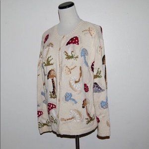 Vintage Mushroom Sweater